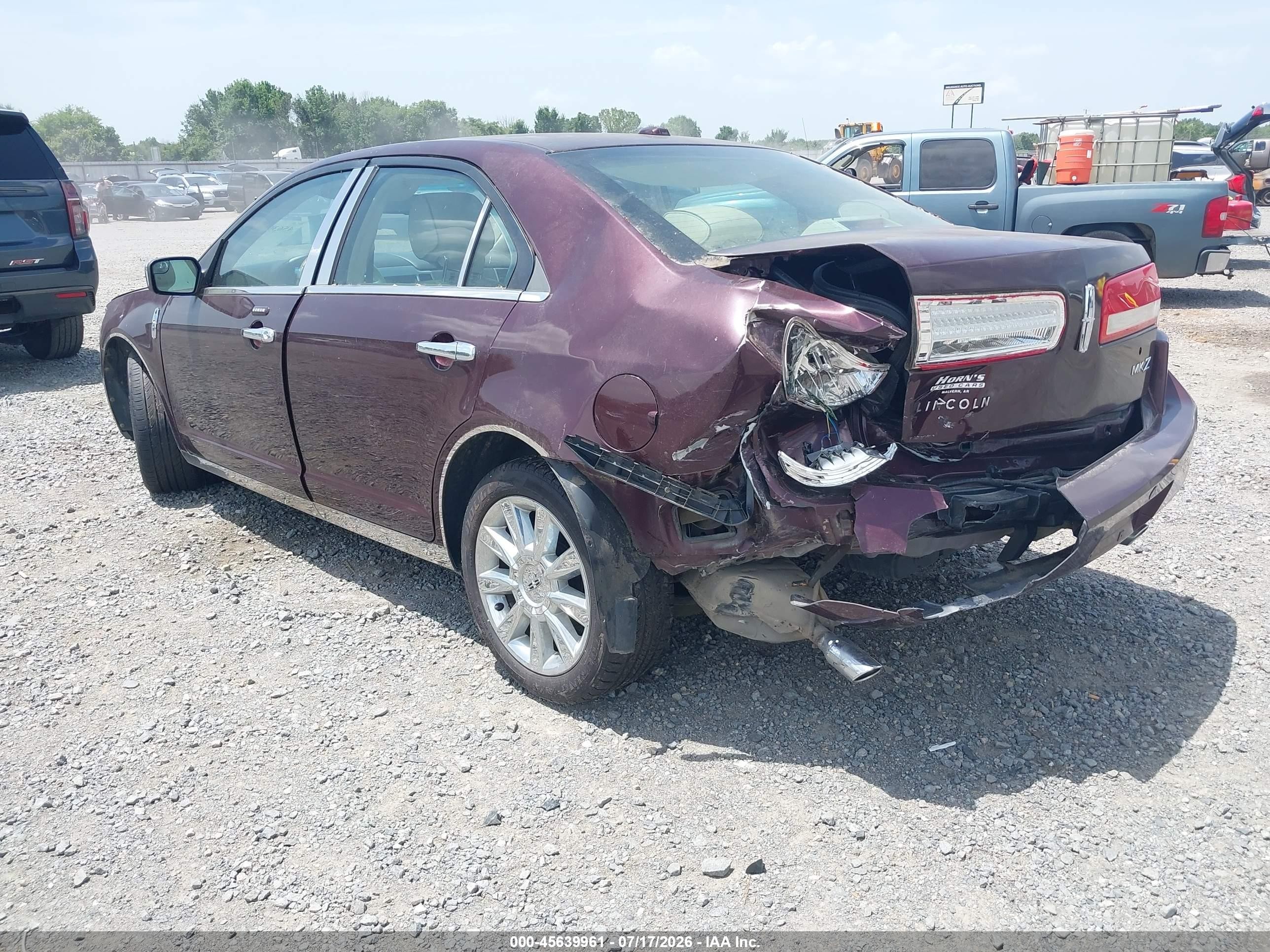 2011 Lincoln Mkz   Purple vin: 3LNHL2GC5BR769162