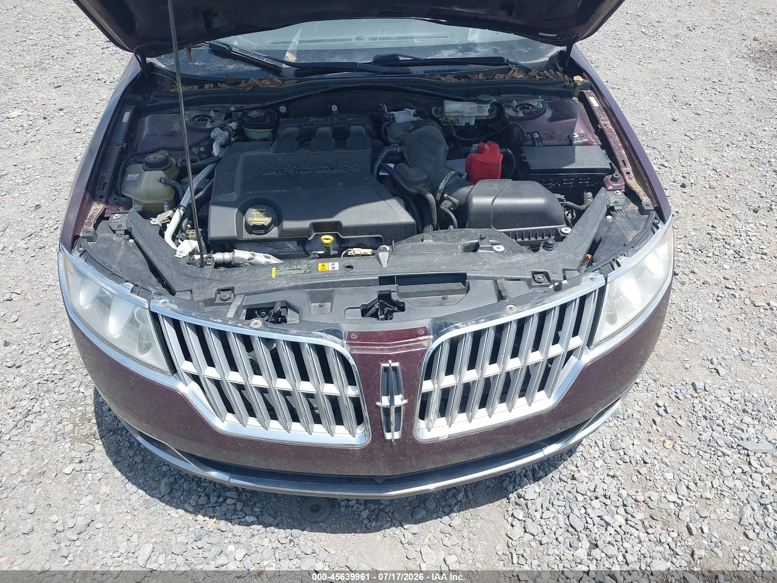 2011 Lincoln Mkz   Purple vin: 3LNHL2GC5BR769162