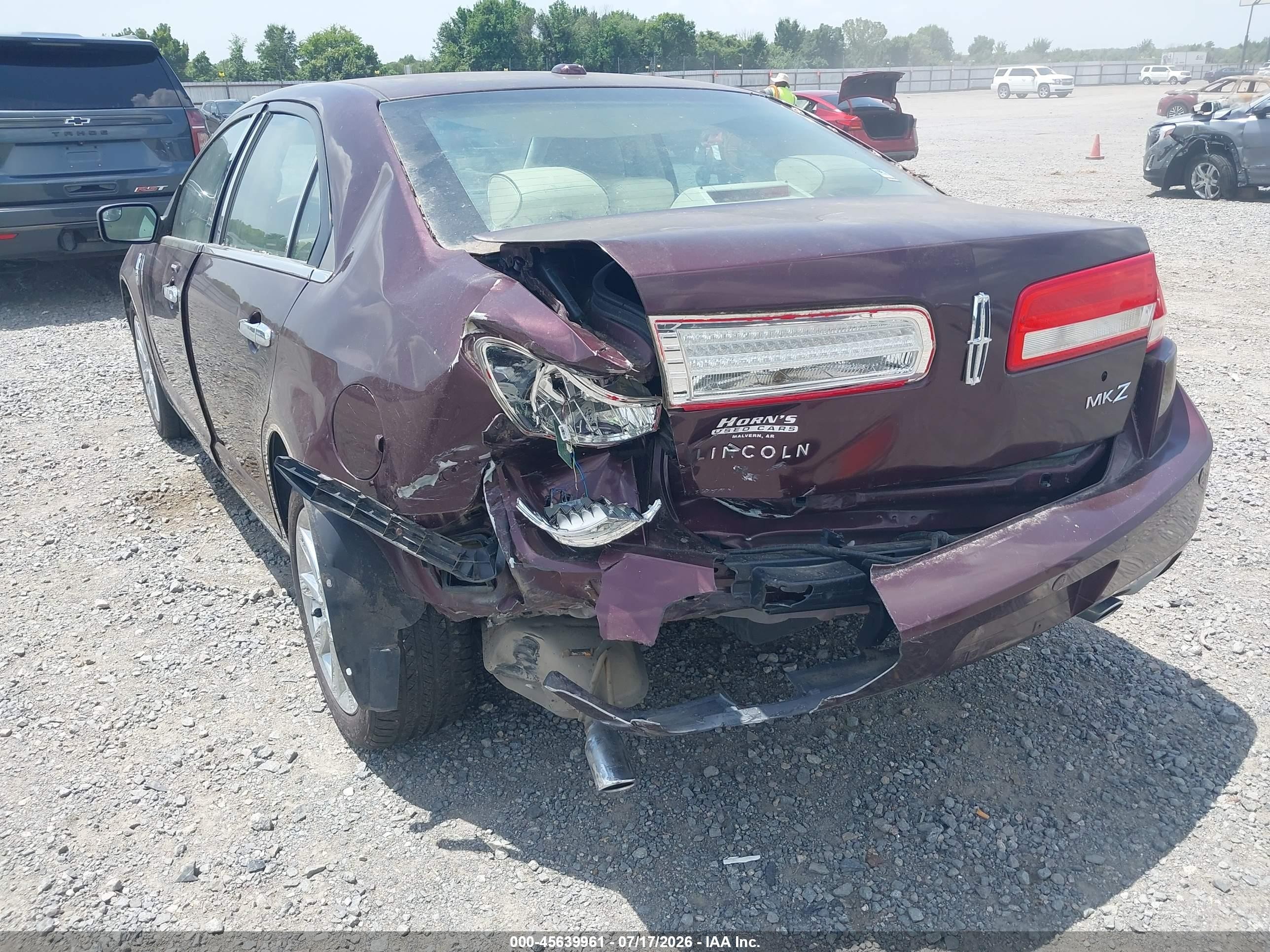 2011 Lincoln Mkz   Purple vin: 3LNHL2GC5BR769162