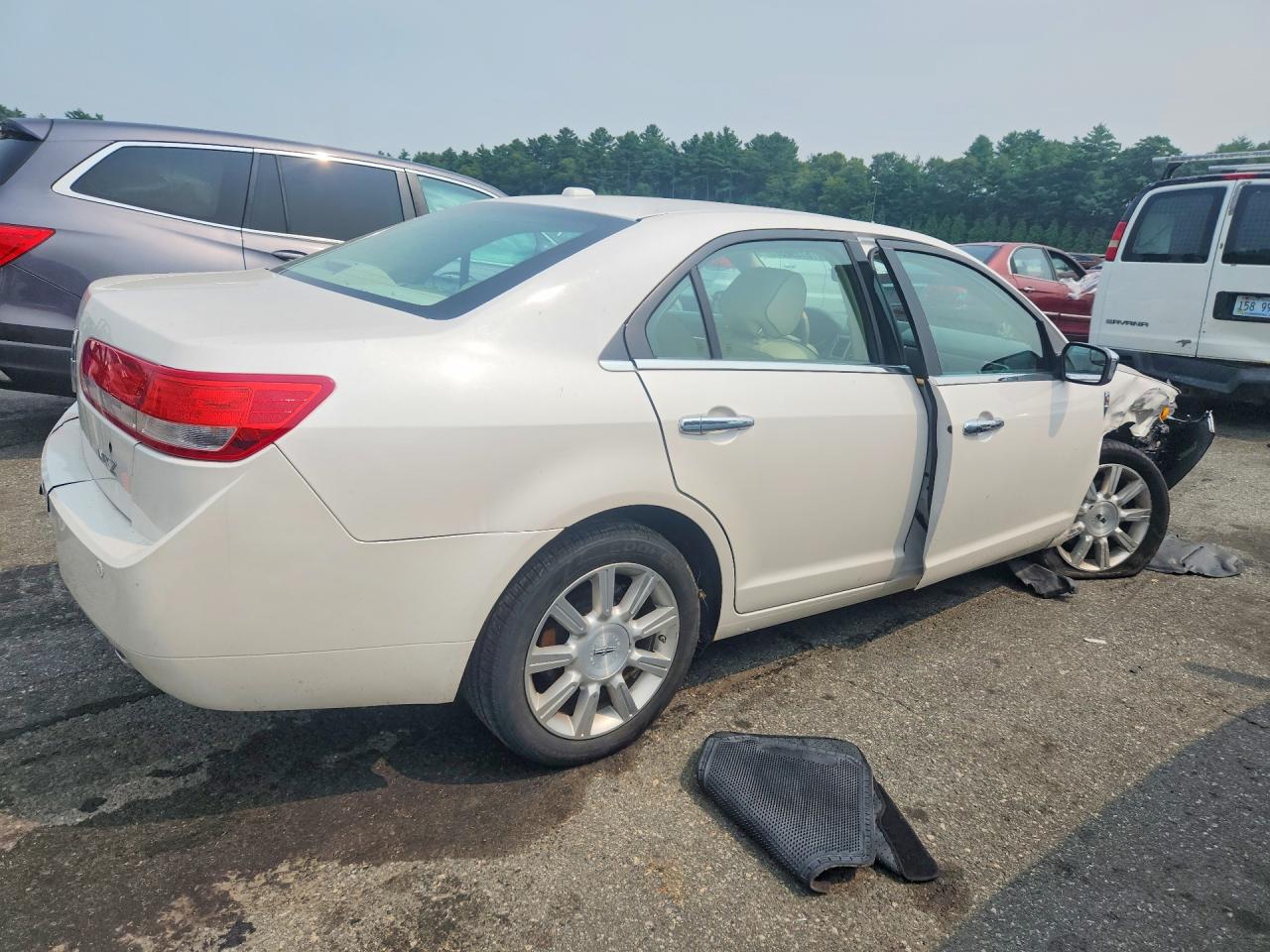 2011 Lincoln Mkz White vin: 3LNHL2GC5BR776015