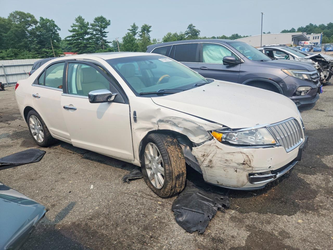 2011 Lincoln Mkz White vin: 3LNHL2GC5BR776015
