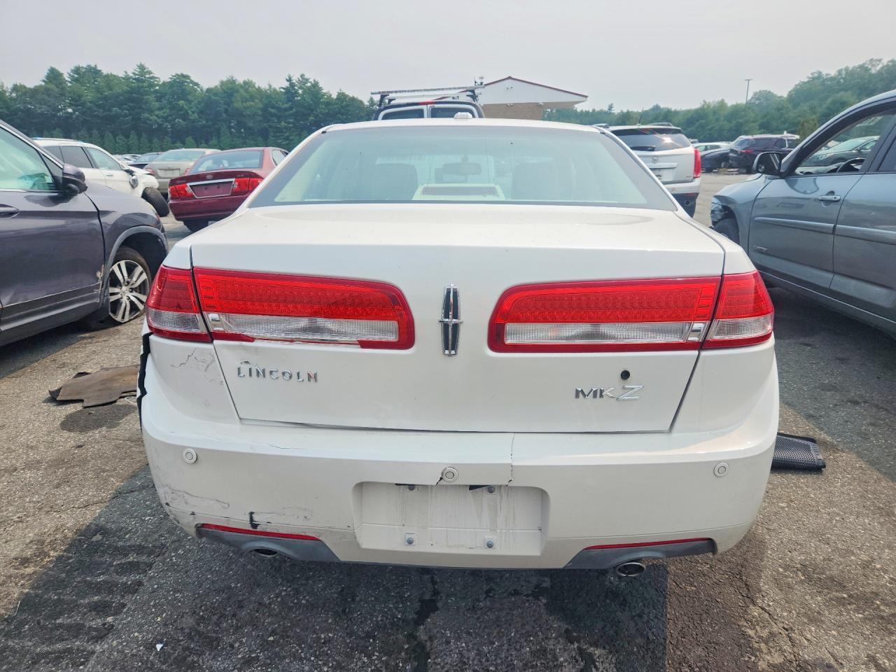 2011 Lincoln Mkz White vin: 3LNHL2GC5BR776015