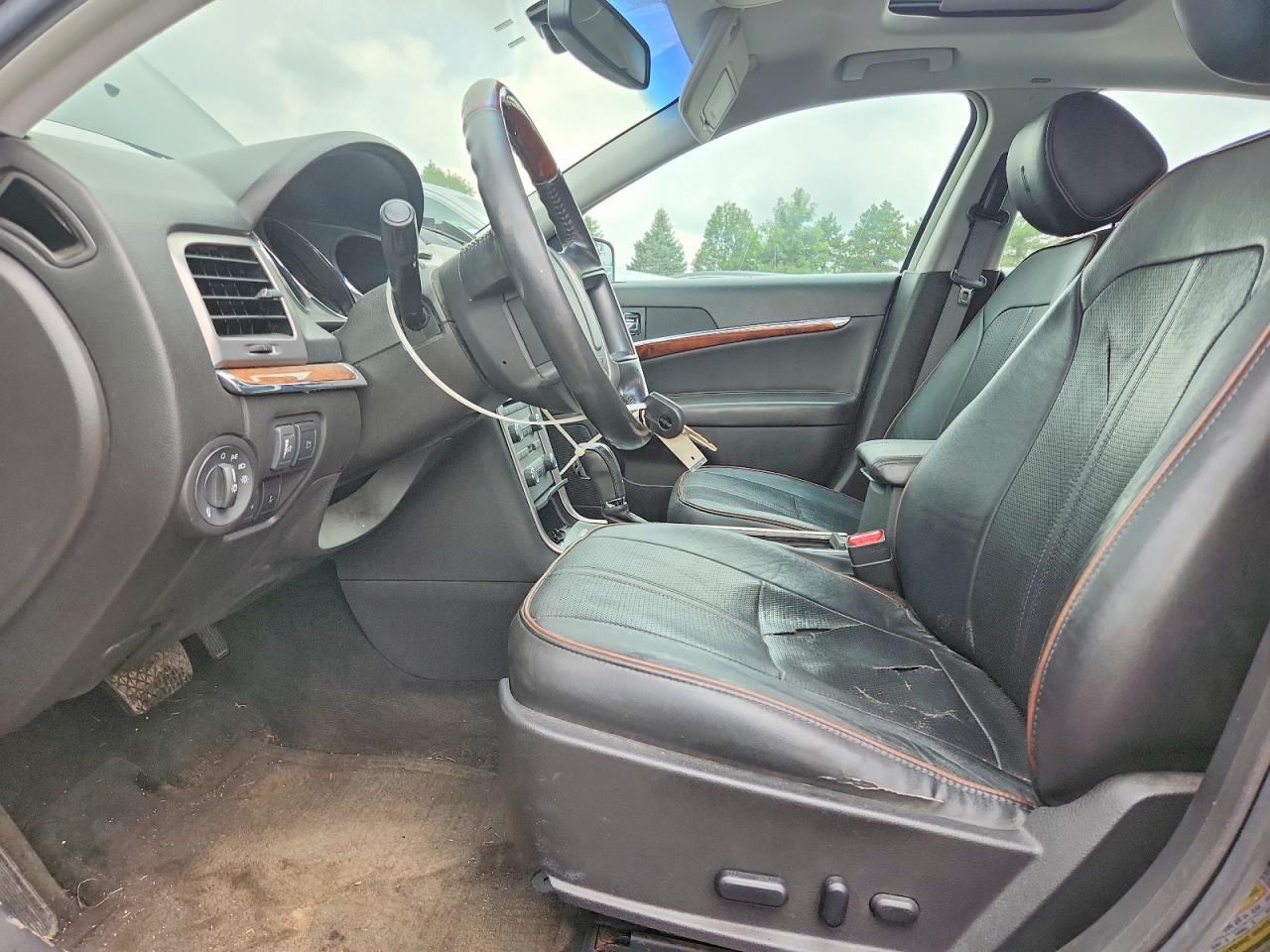 2012 Lincoln Mkz Black vin: 3LNHL2GC5CR828874