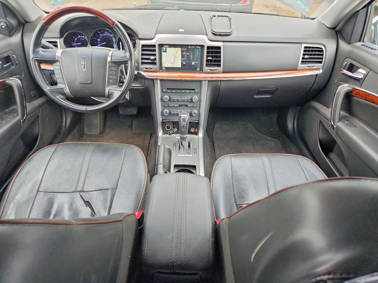 2012 Lincoln Mkz Black vin: 3LNHL2GC5CR828874