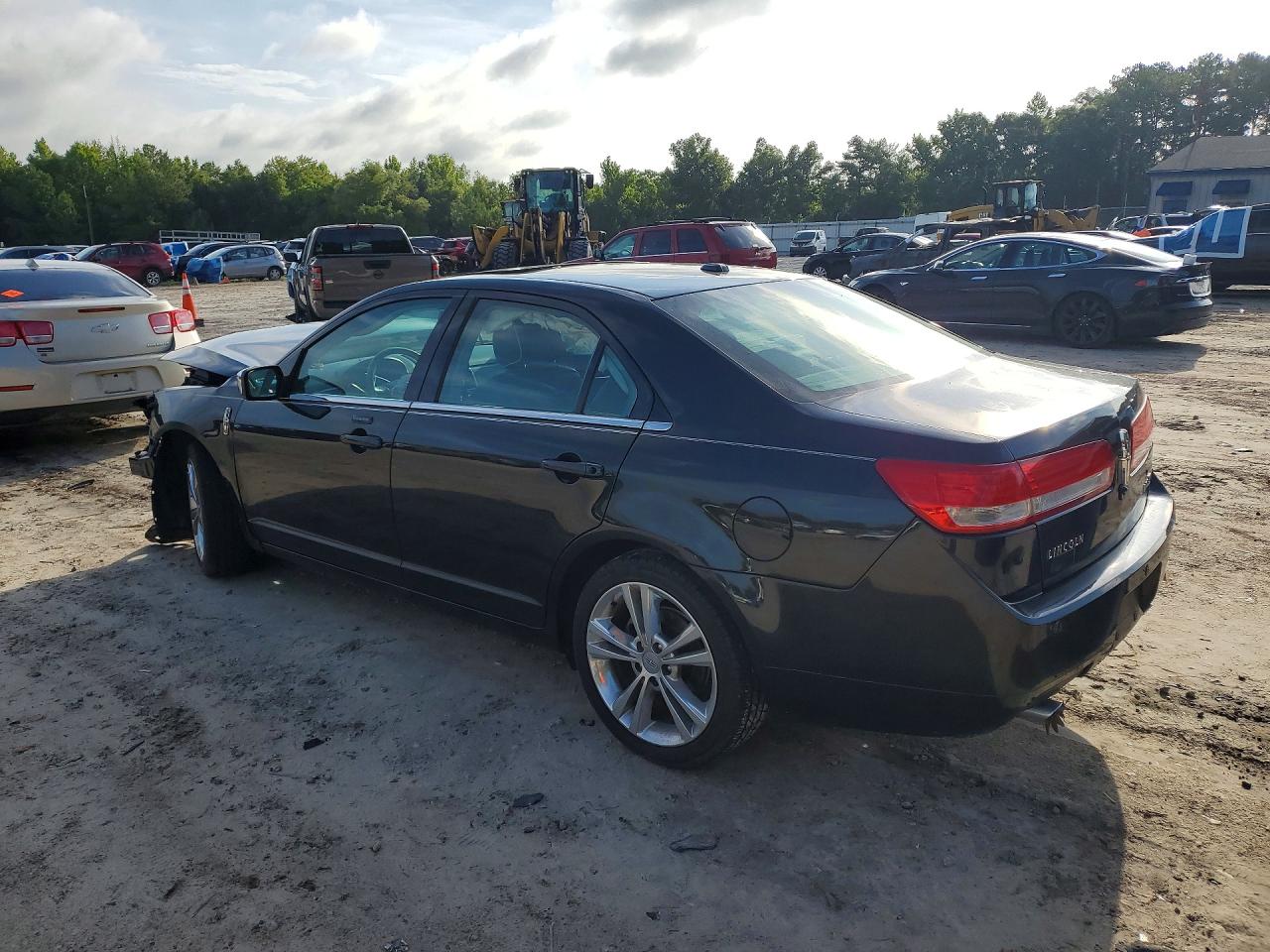 2012 Lincoln Mkz Черный vin: 3LNHL2GC5CR829507