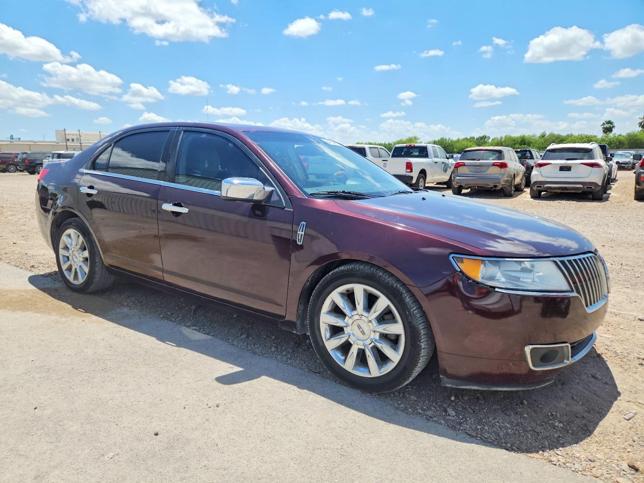 2012 Lincoln Mkz Maroon vin: 3LNHL2GC5CR833167