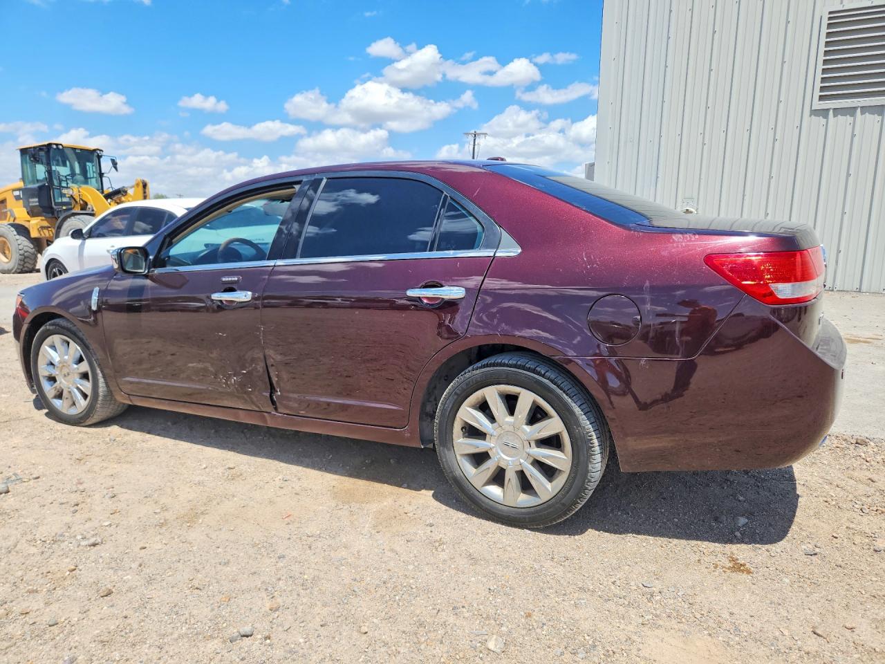 2012 Lincoln Mkz Maroon vin: 3LNHL2GC5CR833167
