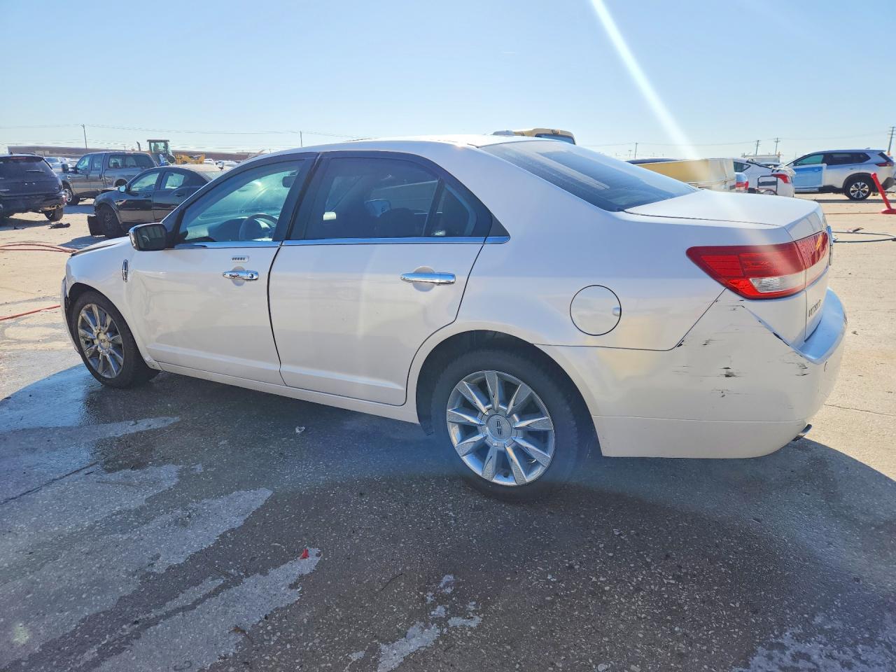 2010 Lincoln Mkz White vin: 3LNHL2GC6AR643472