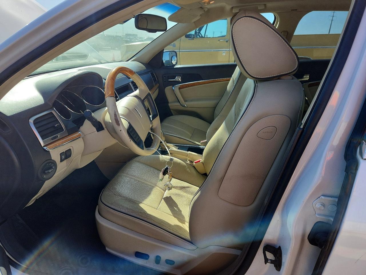 2010 Lincoln Mkz White vin: 3LNHL2GC6AR643472