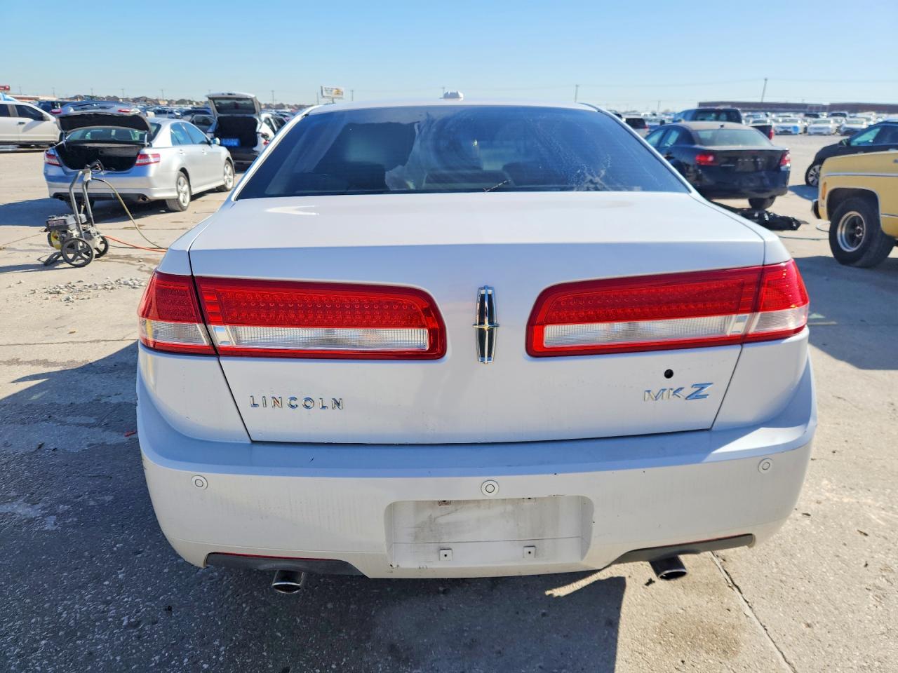 2010 Lincoln Mkz White vin: 3LNHL2GC6AR643472