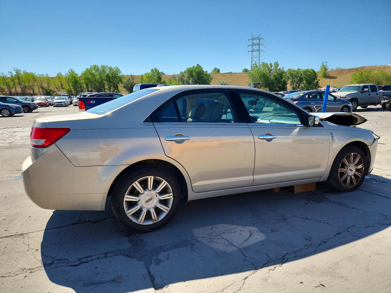 2010 Lincoln Mkz Silver vin: 3LNHL2GC6AR753132