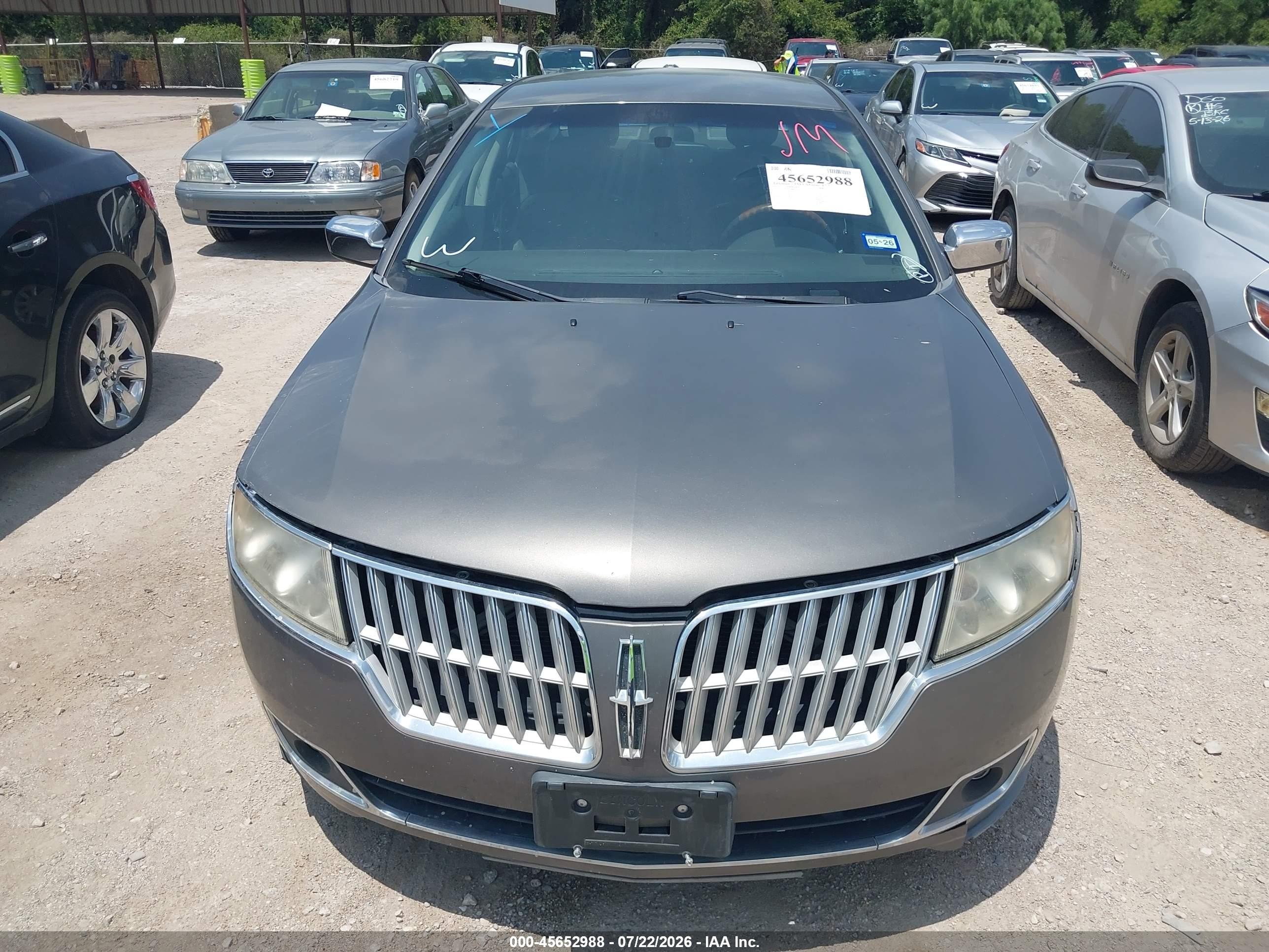 2011 Lincoln Mkz   Gray vin: 3LNHL2GC6BR755027