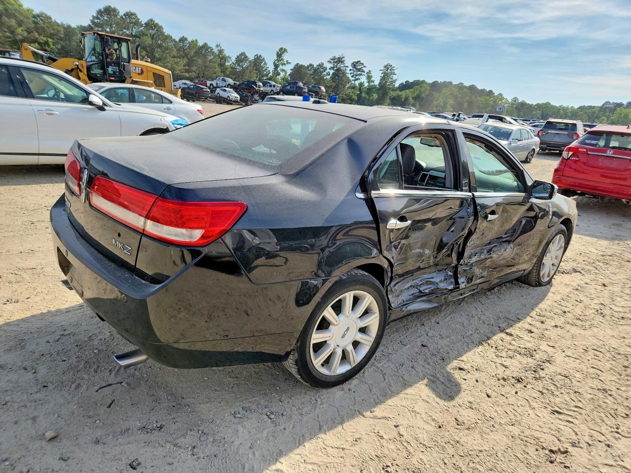 2011 Lincoln Mkz Black vin: 3LNHL2GC6BR772913