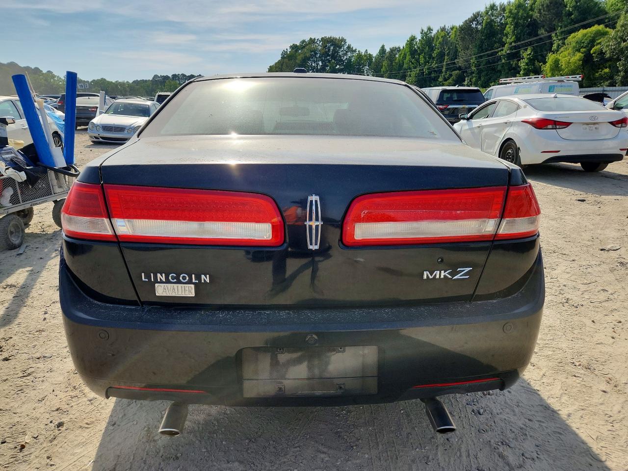 2011 Lincoln Mkz Black vin: 3LNHL2GC6BR772913
