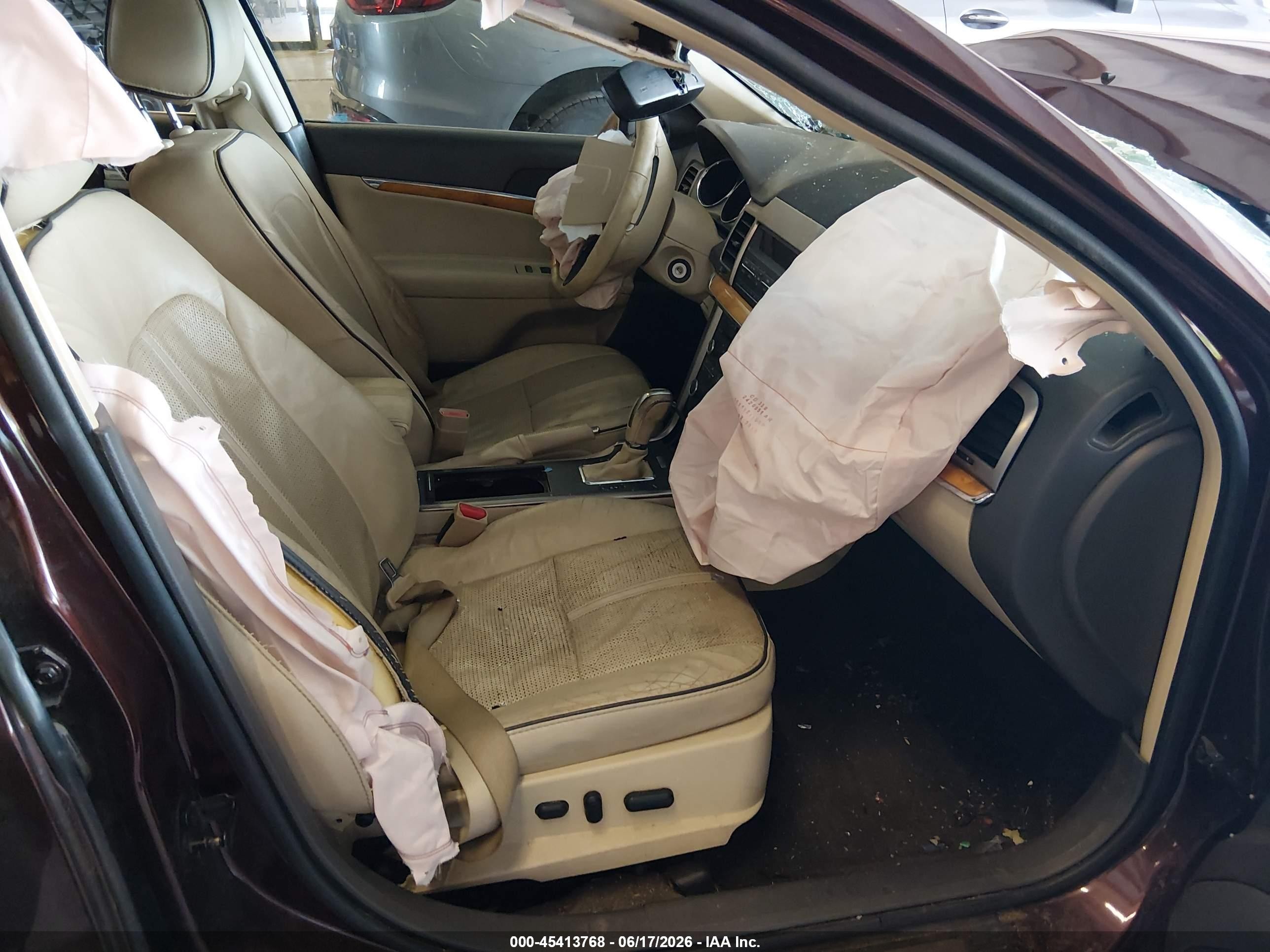 2012 Lincoln Mkz   Burgundy vin: 3LNHL2GC6CR808259
