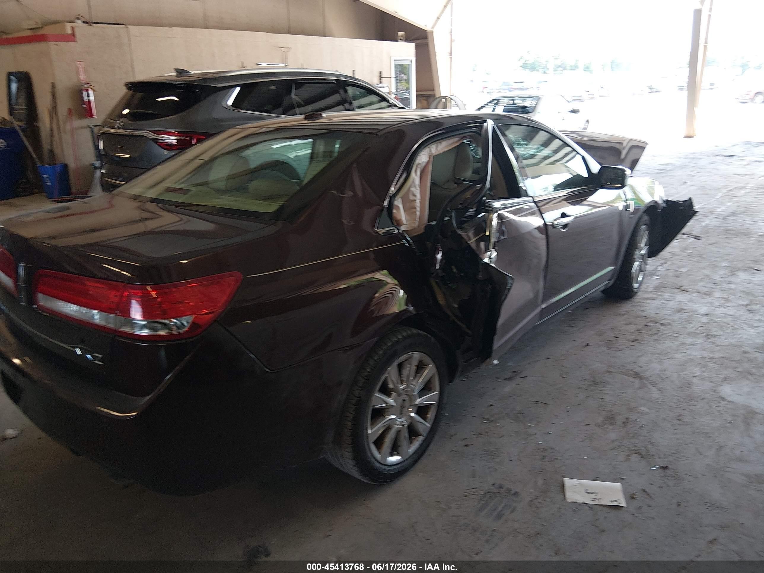 2012 Lincoln Mkz   Burgundy vin: 3LNHL2GC6CR808259