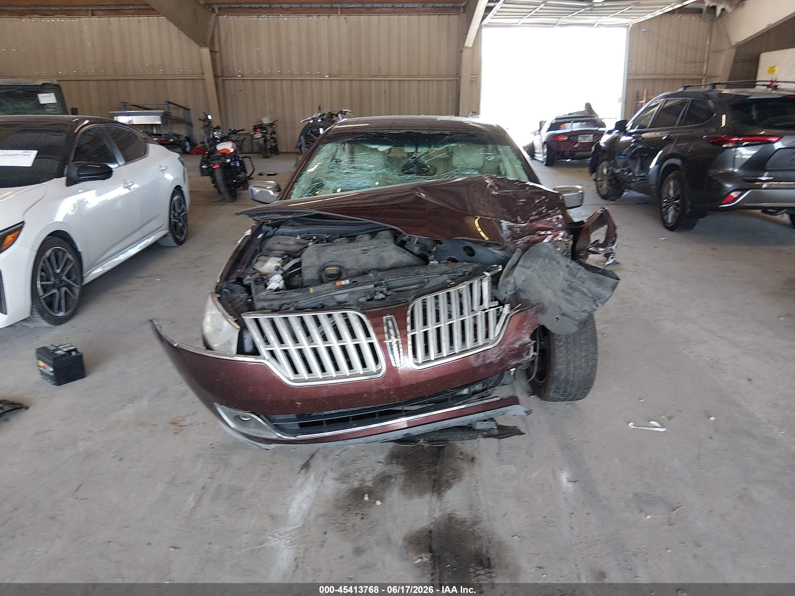 2012 Lincoln Mkz   Burgundy vin: 3LNHL2GC6CR808259