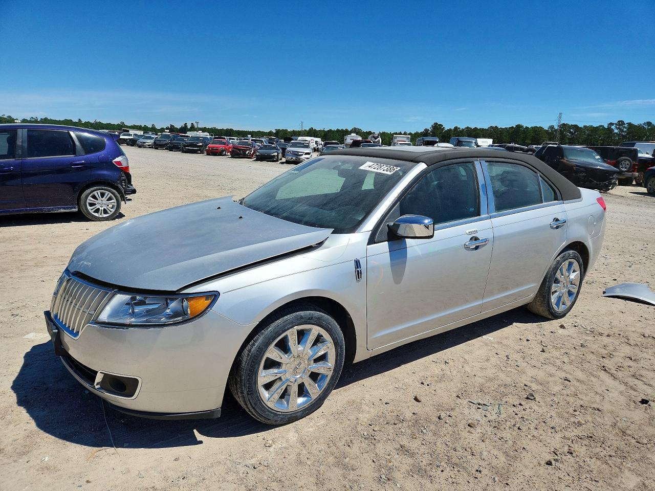 2012 Lincoln Mkz Silver vin: 3LNHL2GC6CR808293