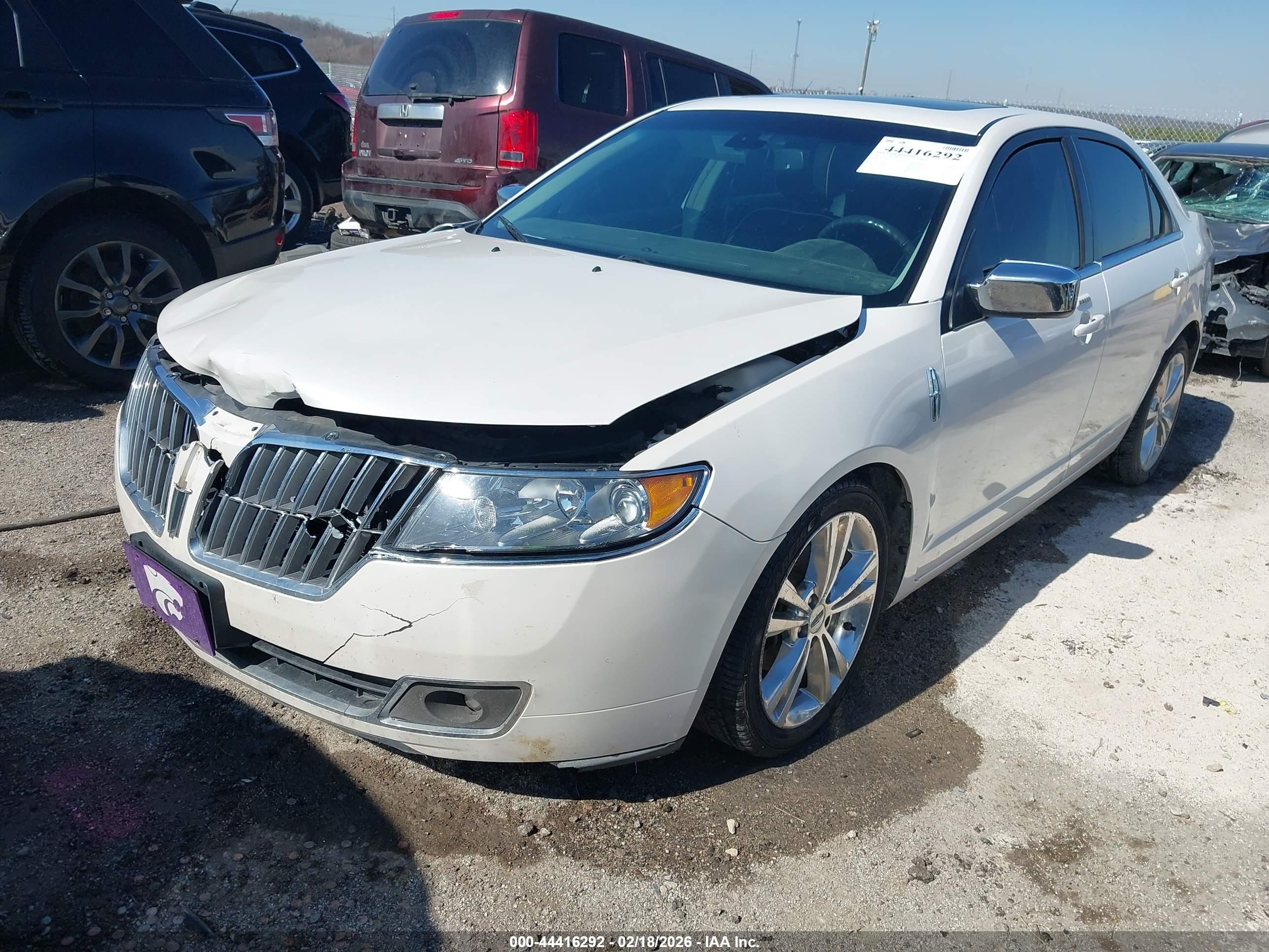 2012 Lincoln Mkz   White vin: 3LNHL2GC6CR814319