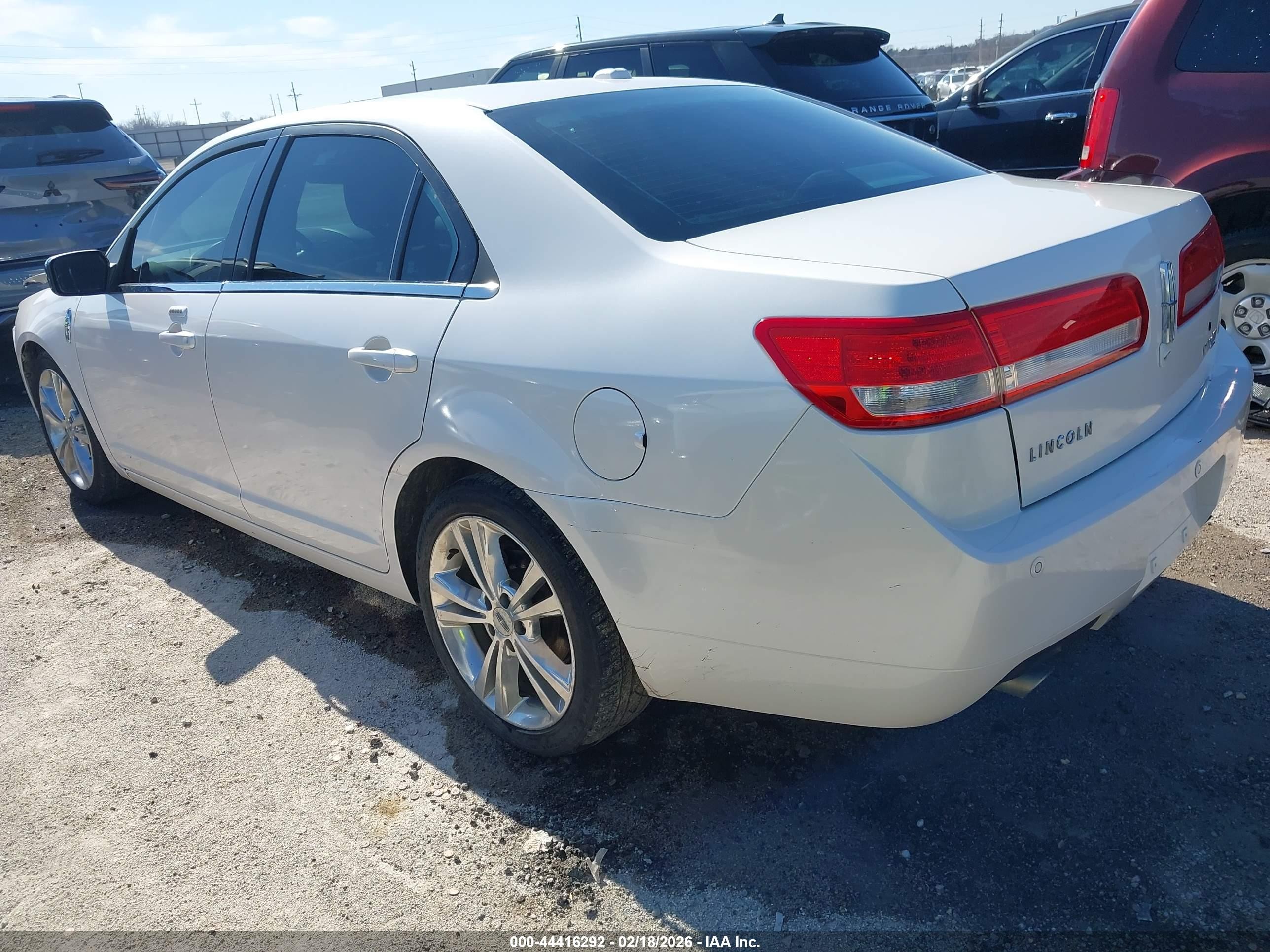 2012 Lincoln Mkz   White vin: 3LNHL2GC6CR814319