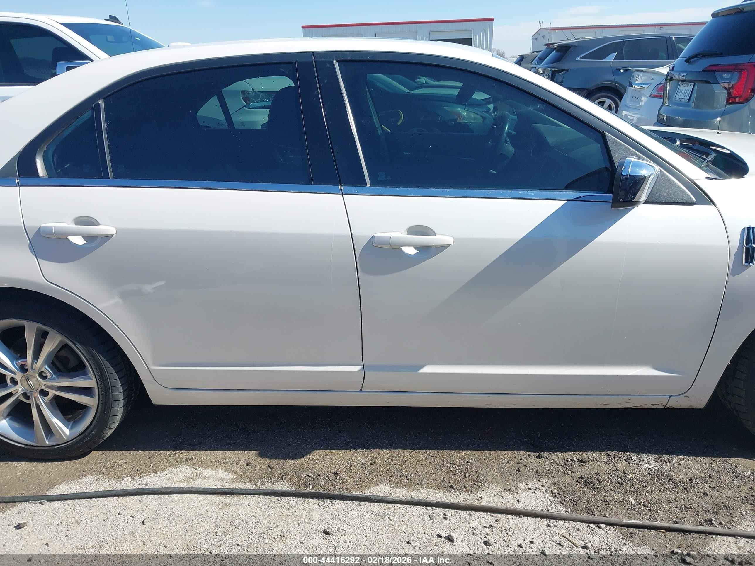 2012 Lincoln Mkz   White vin: 3LNHL2GC6CR814319