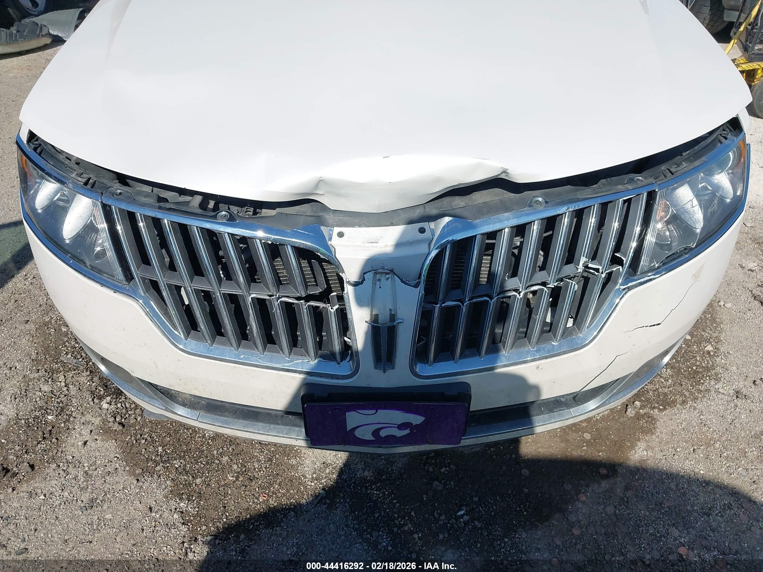 2012 Lincoln Mkz   White vin: 3LNHL2GC6CR814319