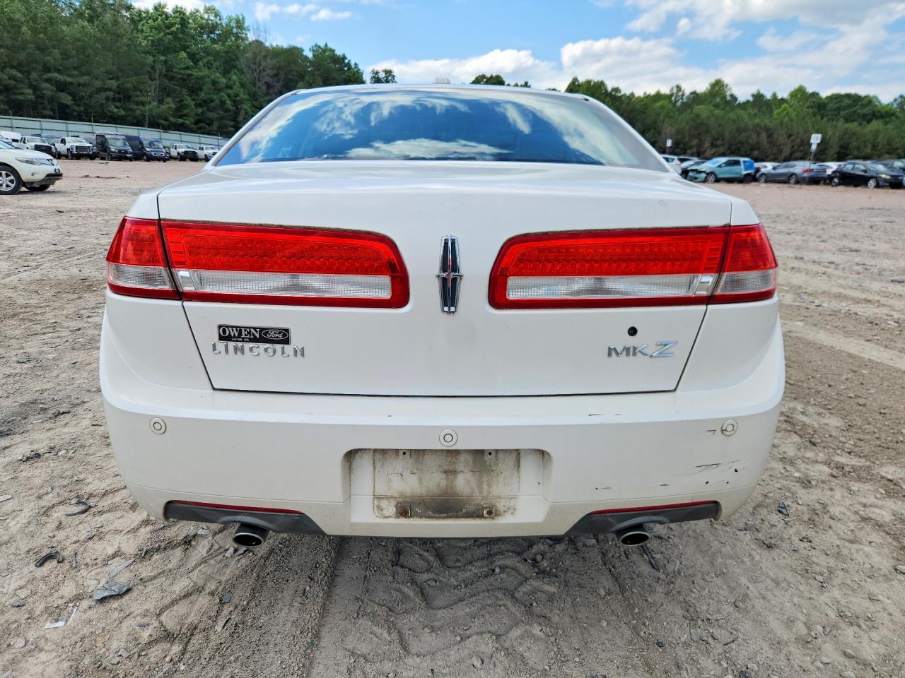 2012 Lincoln Mkz White vin: 3LNHL2GC6CR824512