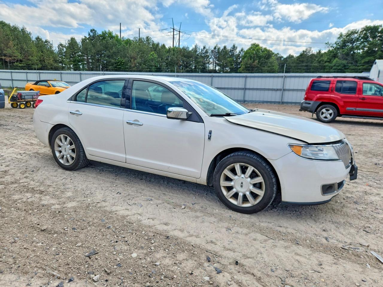 2012 Lincoln Mkz White vin: 3LNHL2GC6CR824512