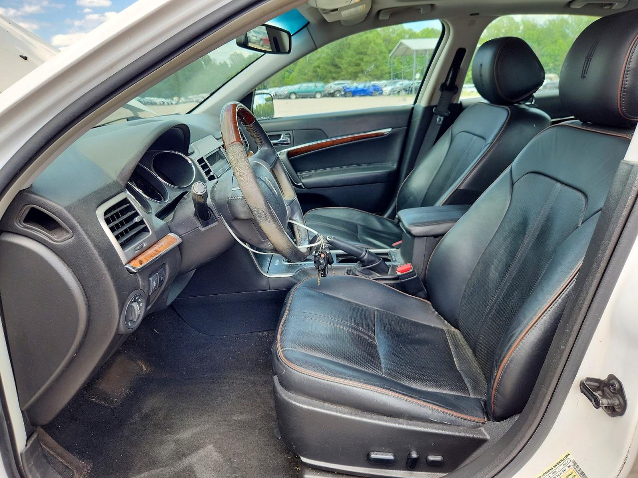 2012 Lincoln Mkz White vin: 3LNHL2GC6CR824512