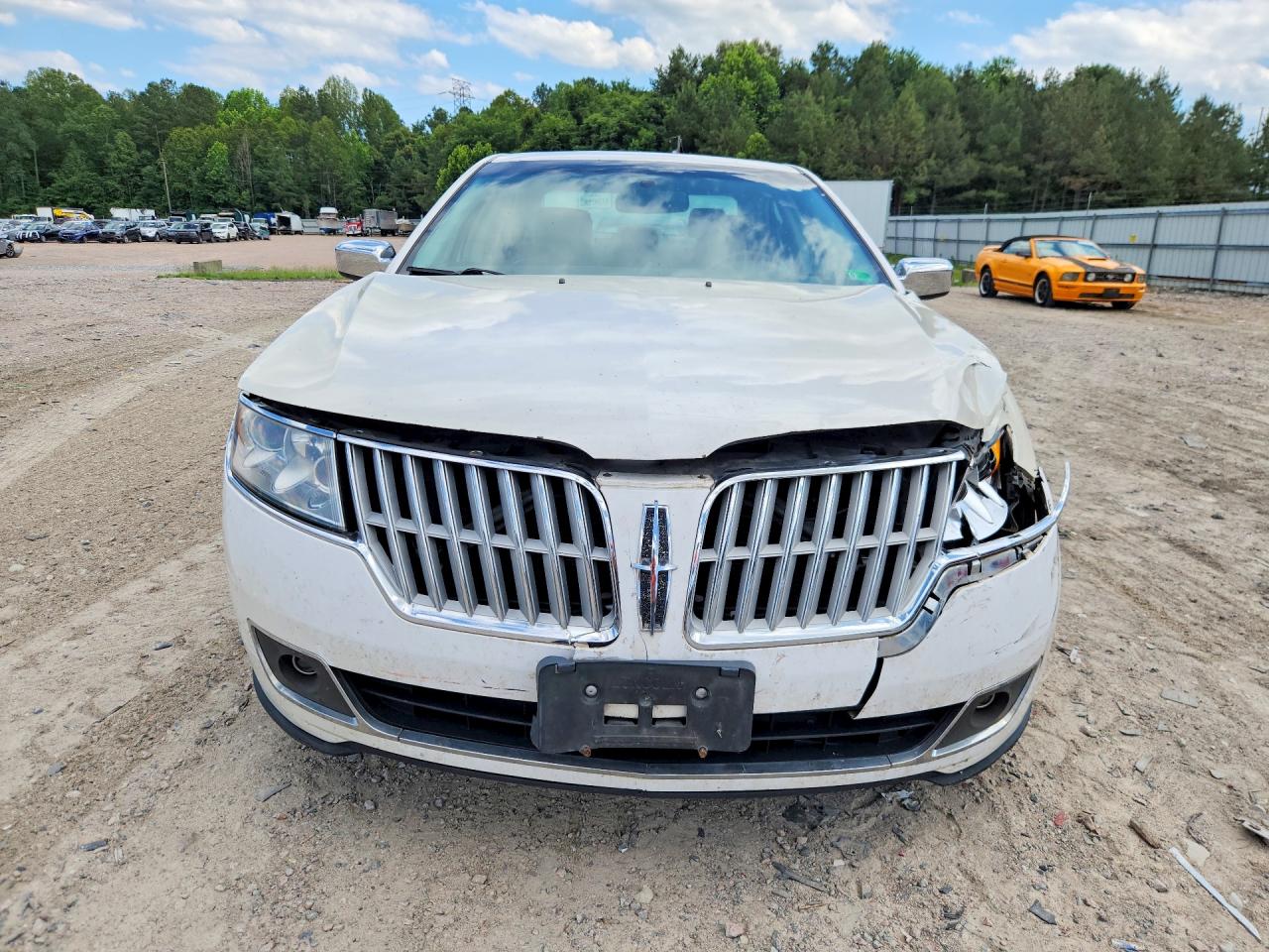 2012 Lincoln Mkz White vin: 3LNHL2GC6CR824512