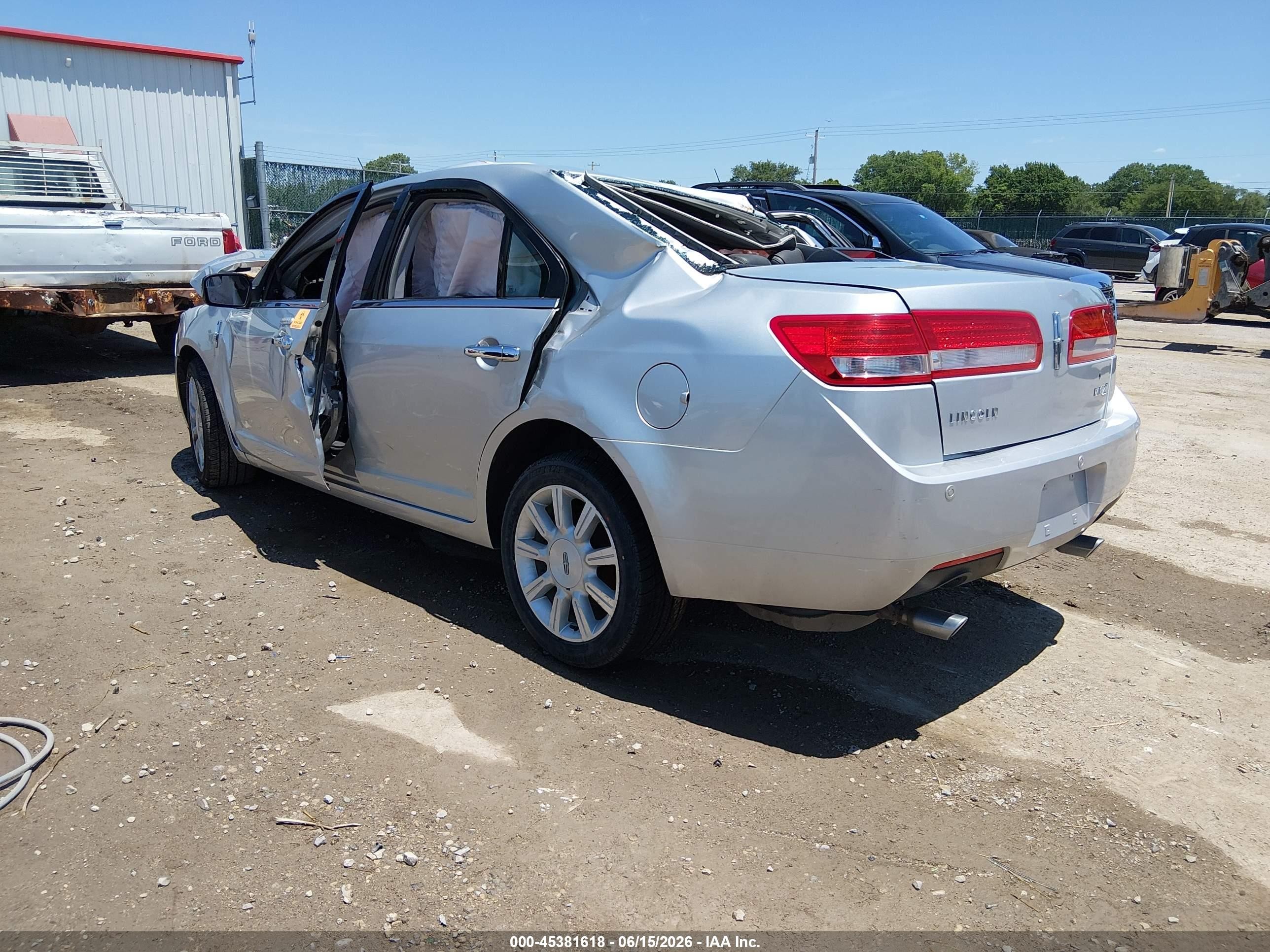 2012 Lincoln Mkz   Silver vin: 3LNHL2GC6CR835610