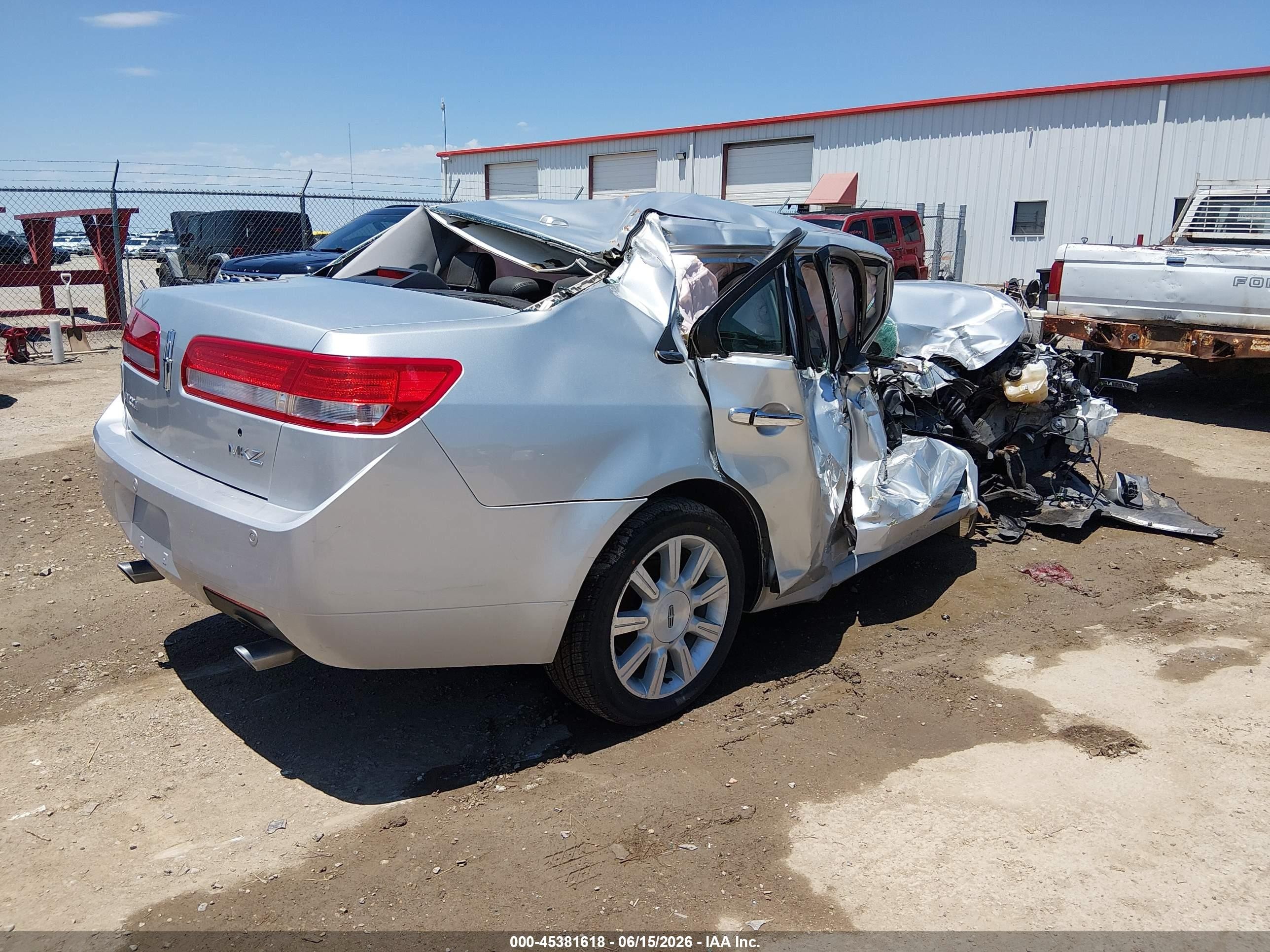 2012 Lincoln Mkz   Silver vin: 3LNHL2GC6CR835610