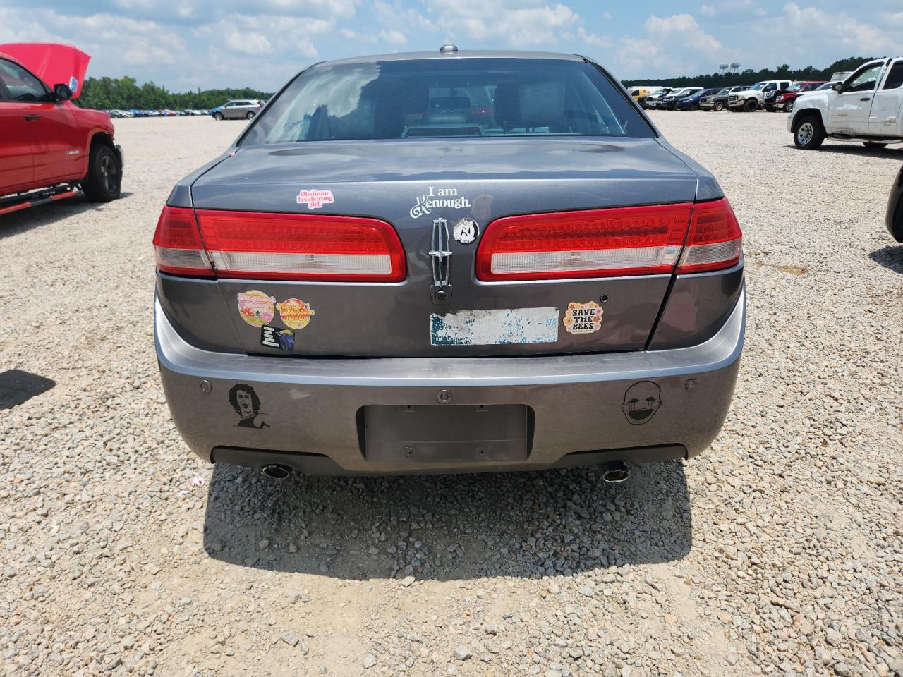 2012 Lincoln Mkz Gray vin: 3LNHL2GC6CR836580