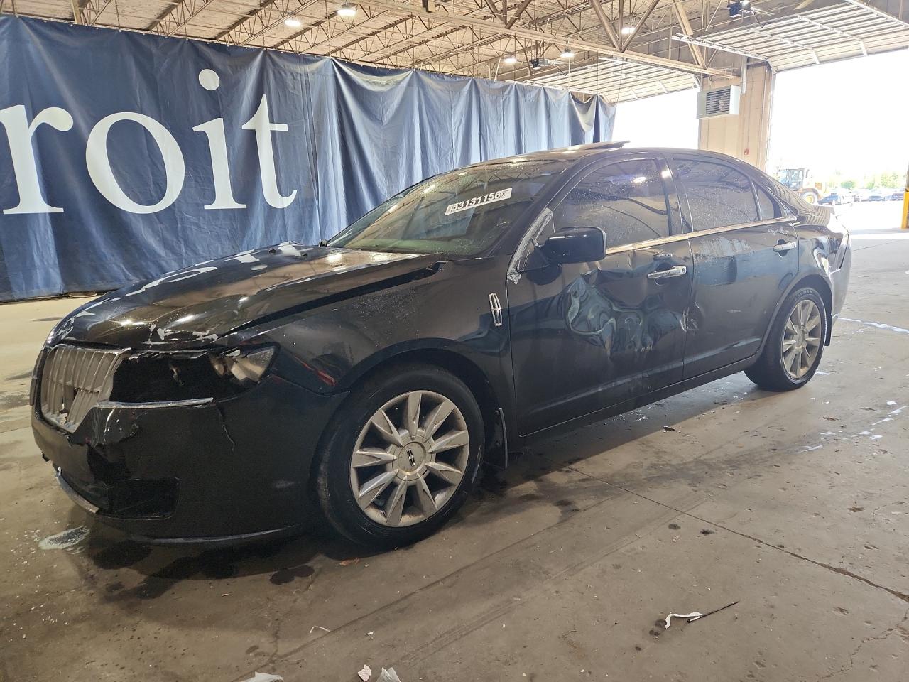 2012 Lincoln Mkz Black vin: 3LNHL2GC6CR838765 Damage: Left Front Fender, Dent(S) W/ Paint Dmg, 4 To 5 Inches