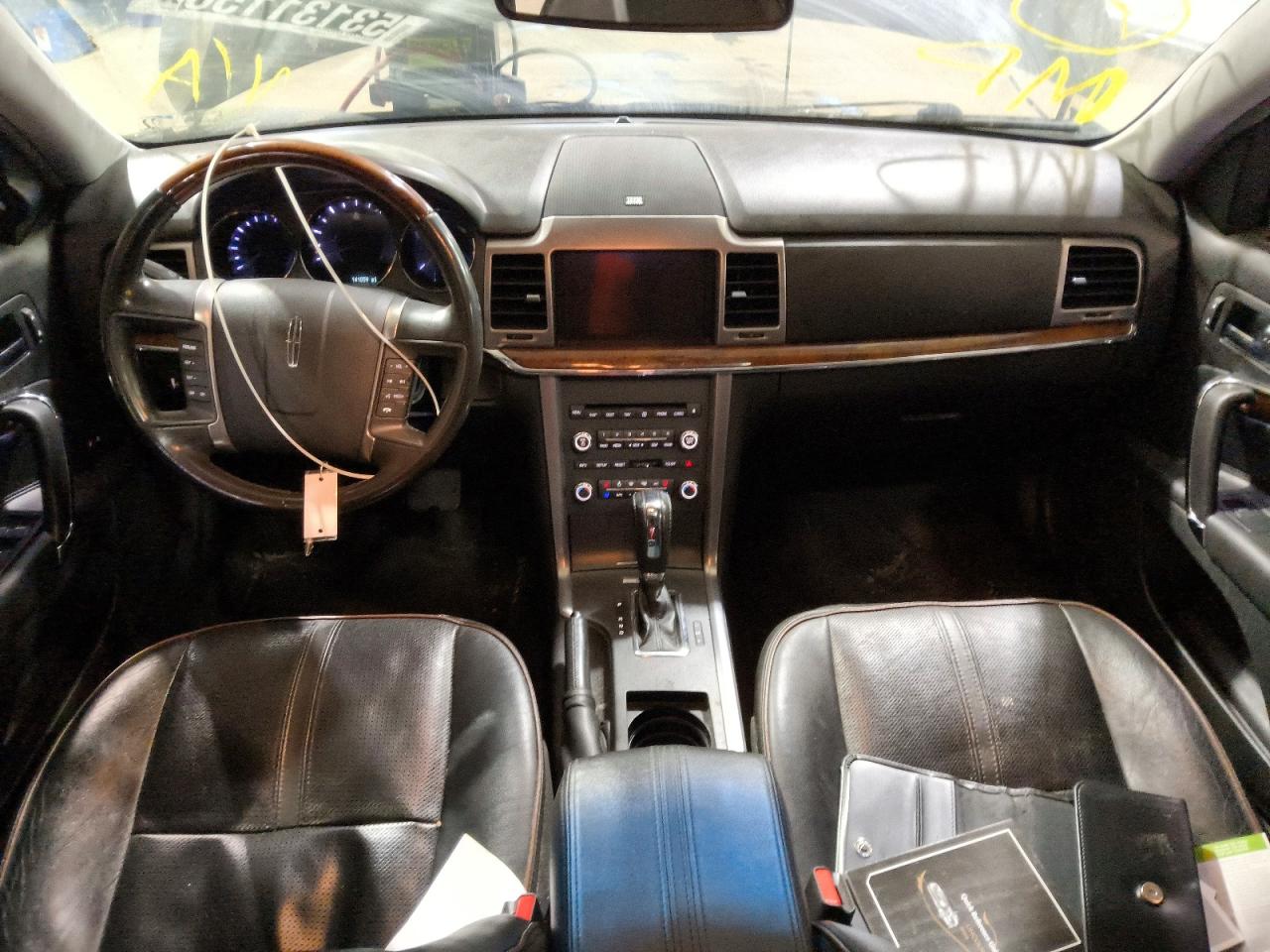 2012 Lincoln Mkz Black vin: 3LNHL2GC6CR838765