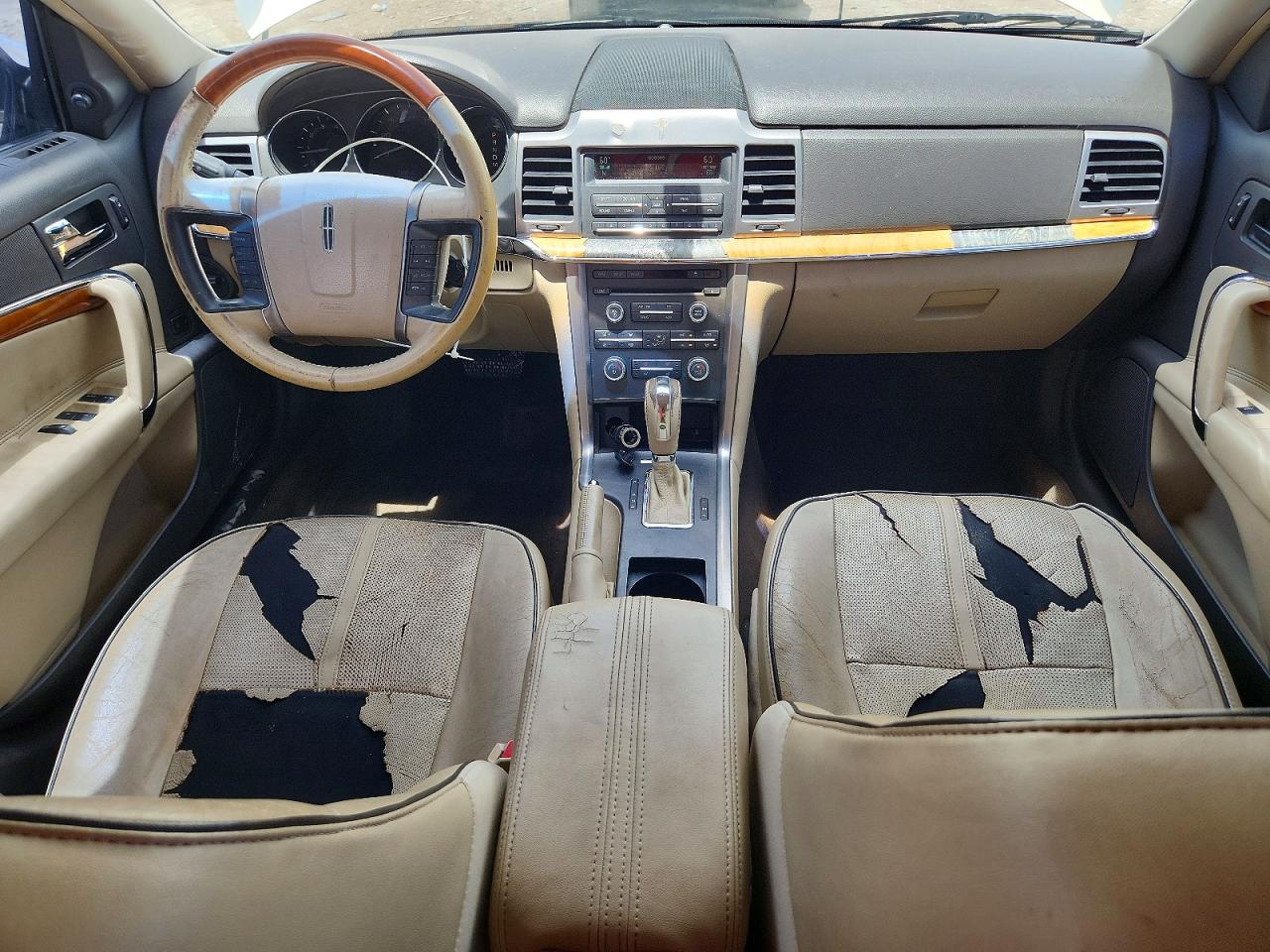 2010 Lincoln Mkz Beige vin: 3LNHL2GC7AR630827