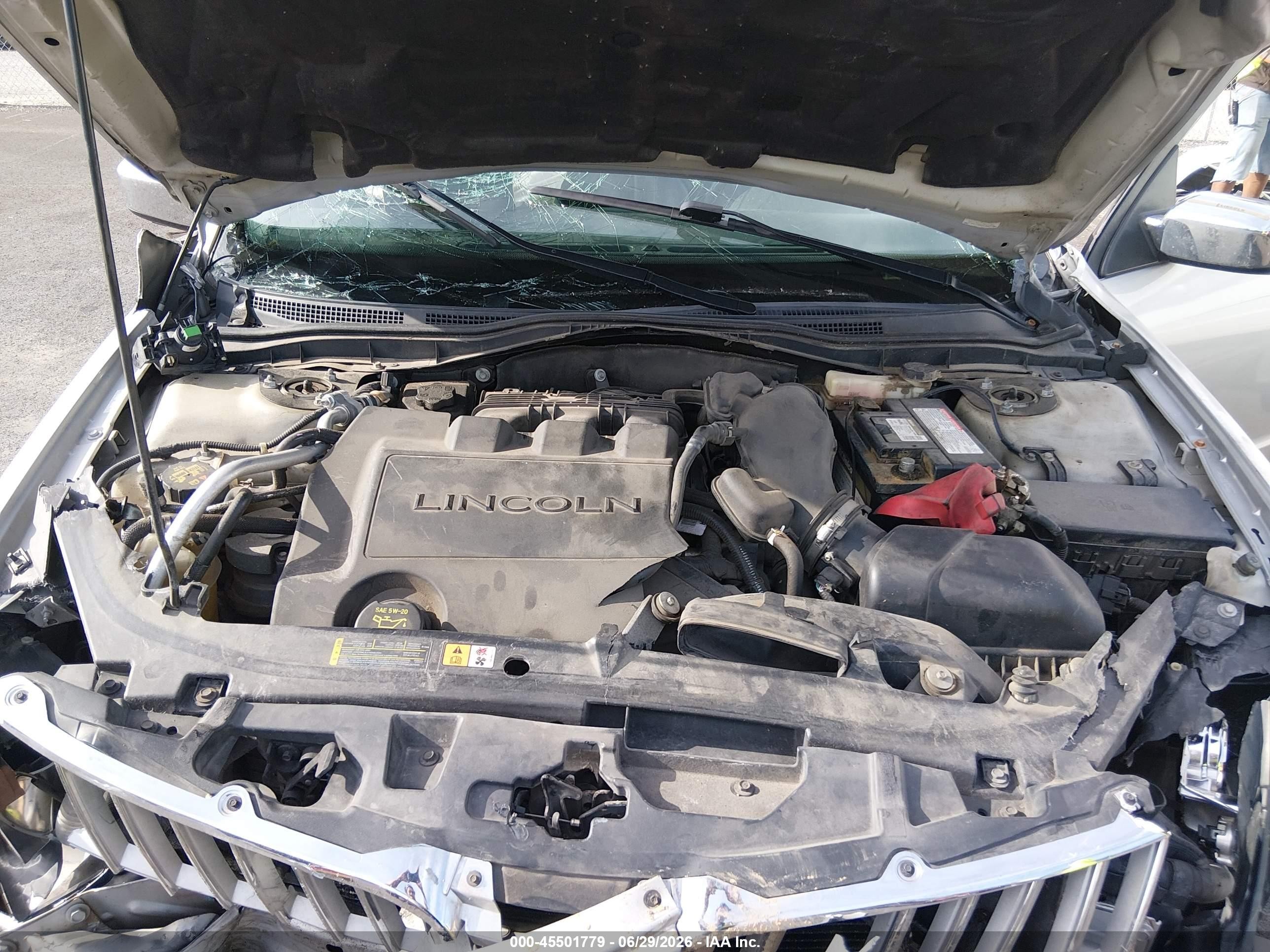 2010 Lincoln Mkz   Серебряный vin: 3LNHL2GC7AR656828