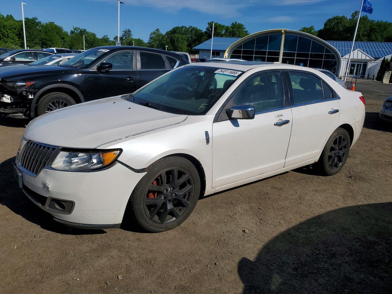 2011 Lincoln Mkz White vin: 3LNHL2GC7BR758146