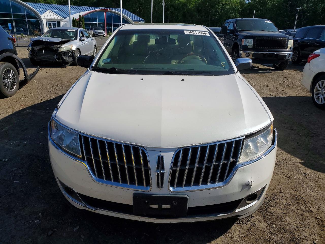2011 Lincoln Mkz White vin: 3LNHL2GC7BR758146