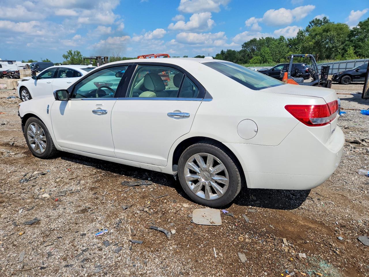 2011 Lincoln Mkz White vin: 3LNHL2GC7BR760723
