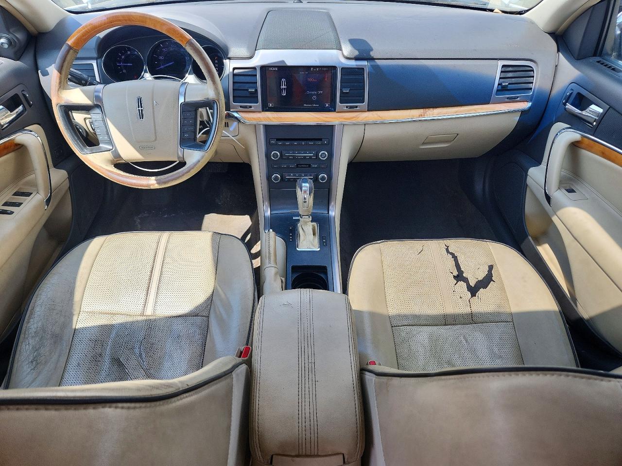 2011 Lincoln Mkz White vin: 3LNHL2GC7BR760723