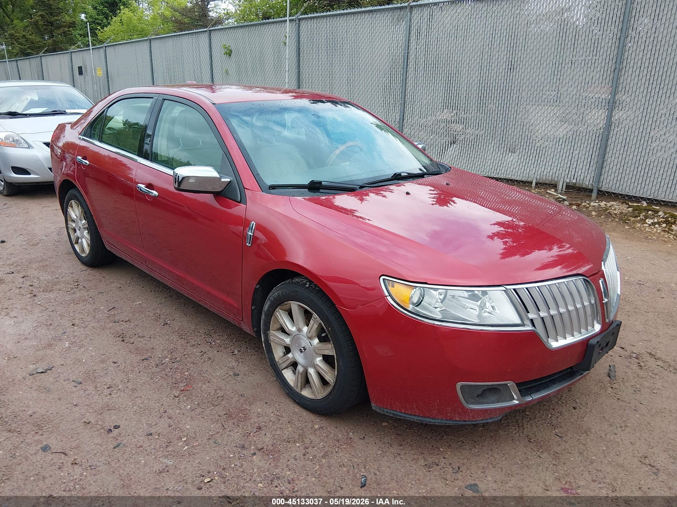 2011 Lincoln Mkz   Red vin: 3LNHL2GC7BR762164