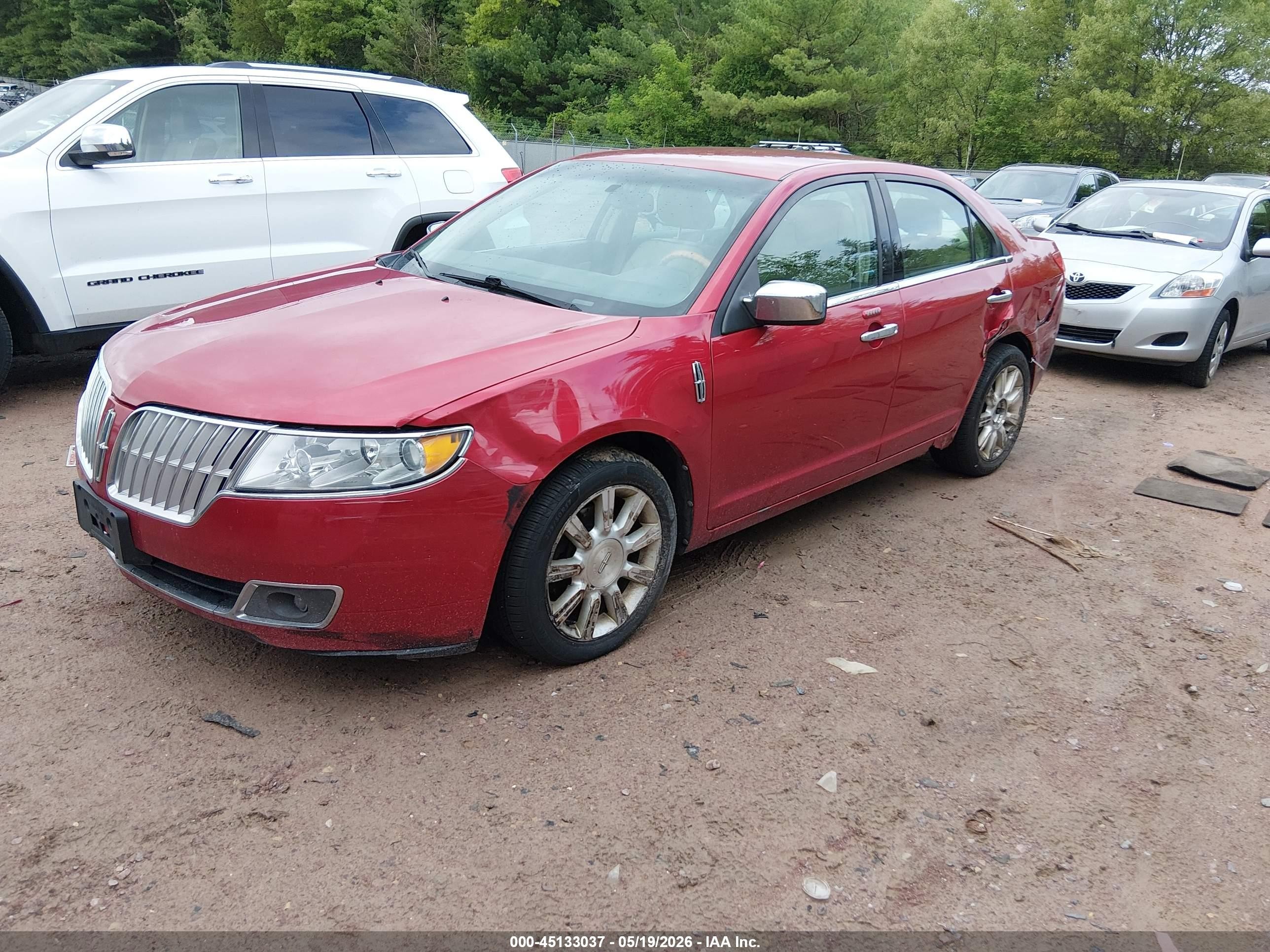 2011 Lincoln Mkz   Red vin: 3LNHL2GC7BR762164