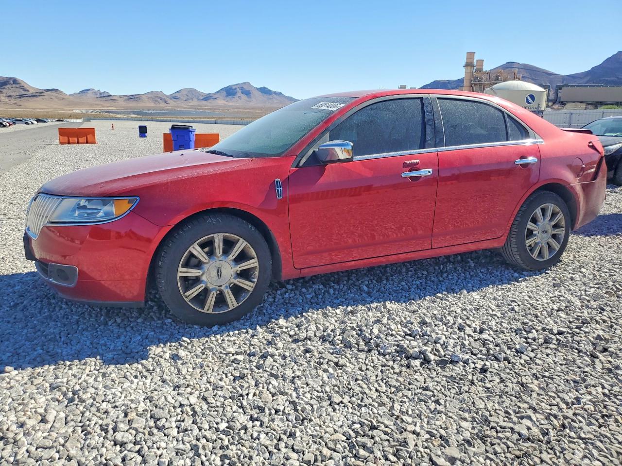 2012 Lincoln Mkz Red vin: 3LNHL2GC7CR809033