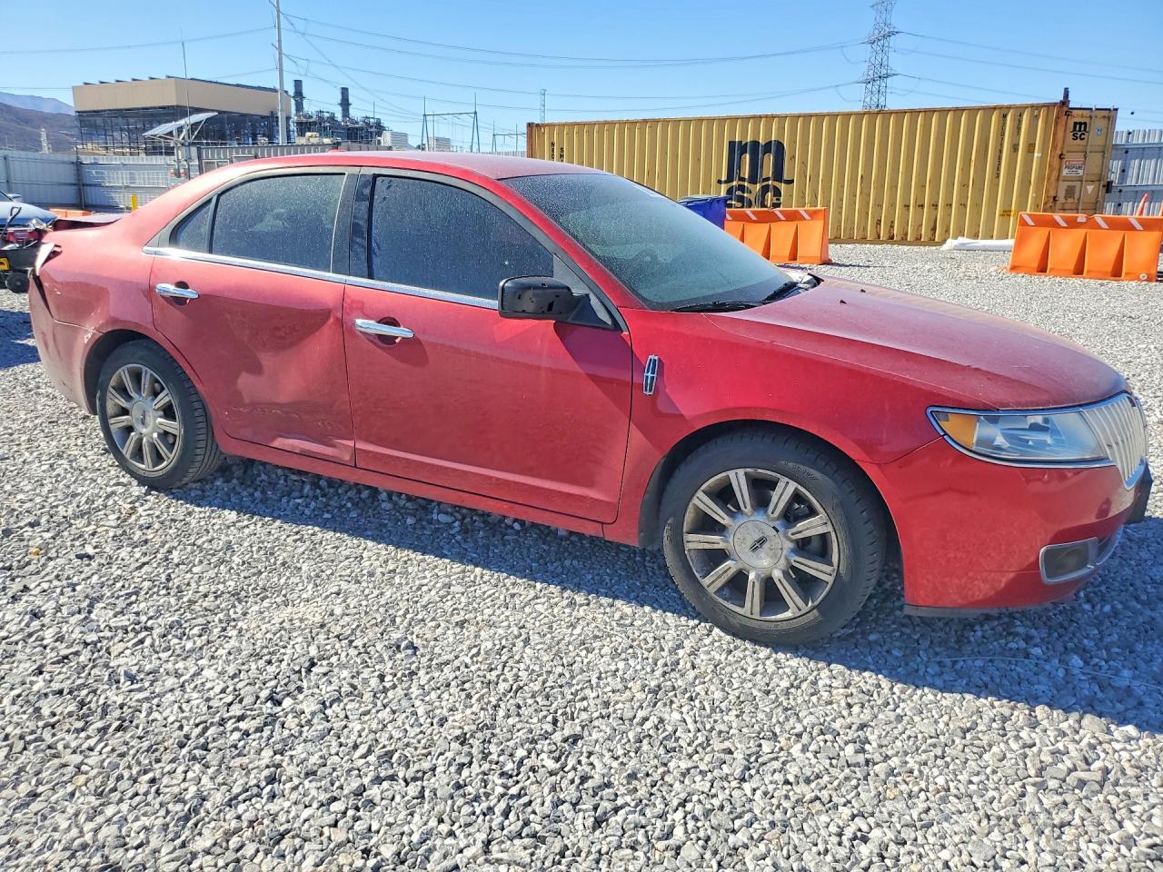 2012 Lincoln Mkz Red vin: 3LNHL2GC7CR809033
