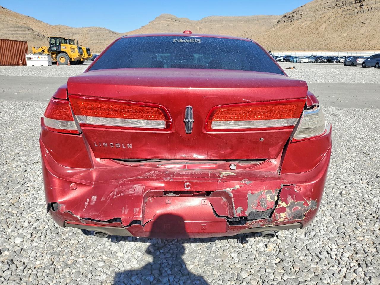 2012 Lincoln Mkz Red vin: 3LNHL2GC7CR809033