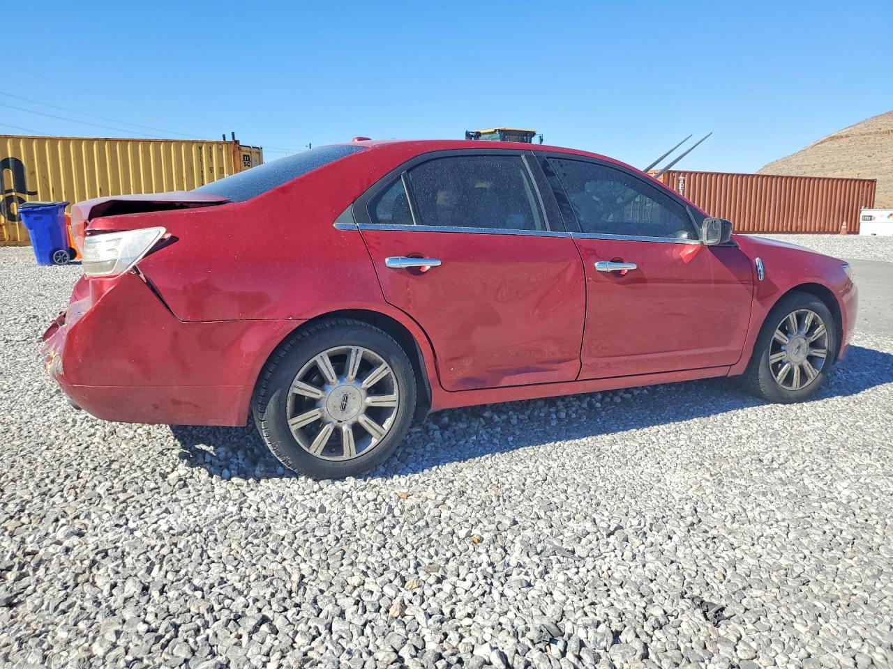 2012 Lincoln Mkz Red vin: 3LNHL2GC7CR809033