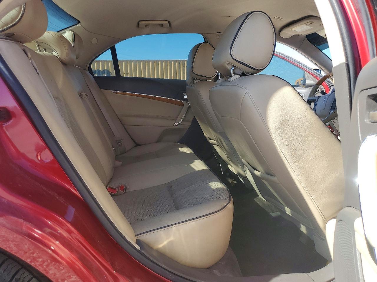 2012 Lincoln Mkz Red vin: 3LNHL2GC7CR809033