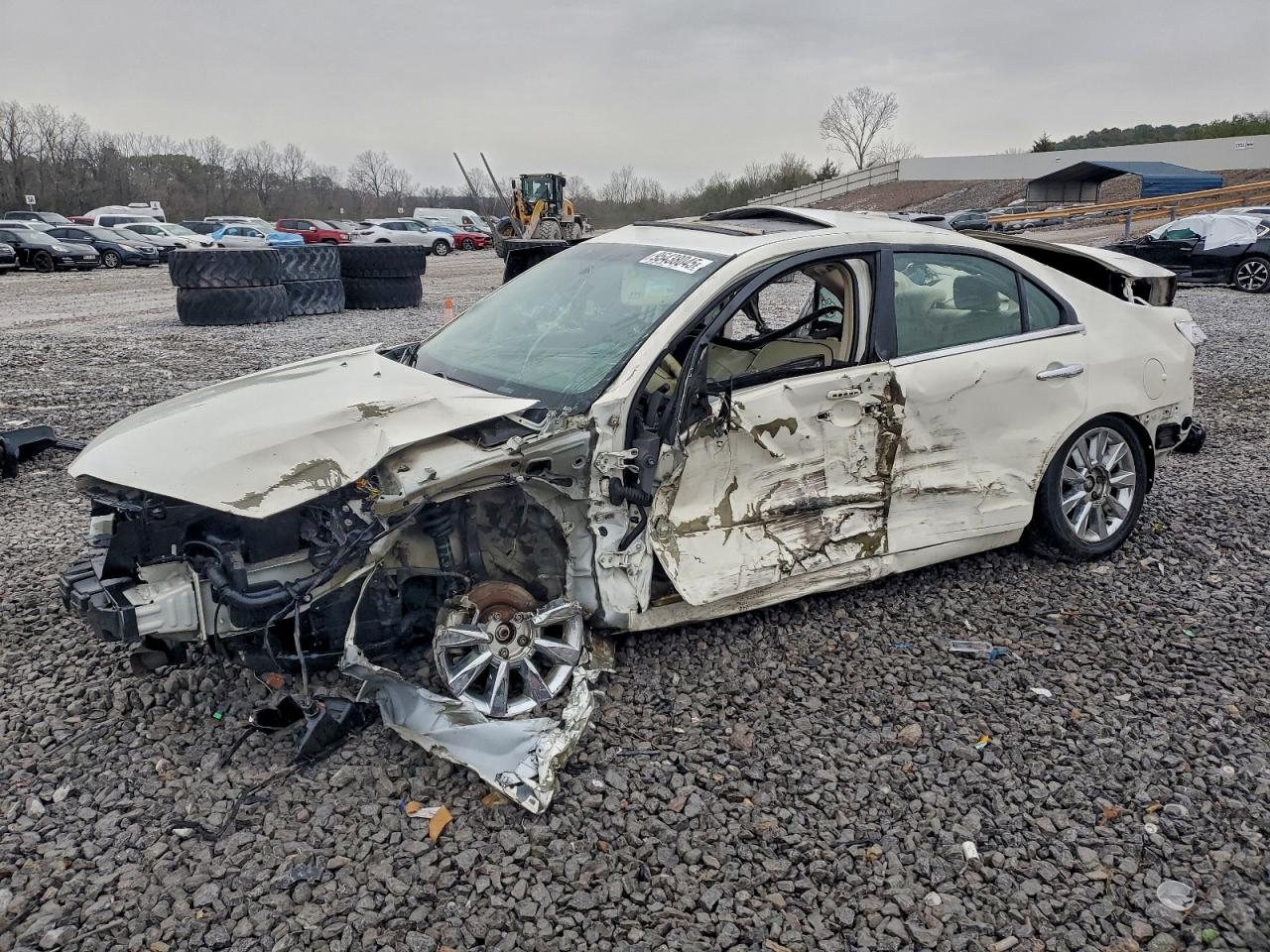 2012 Lincoln Mkz White vin: 3LNHL2GC7CR825829