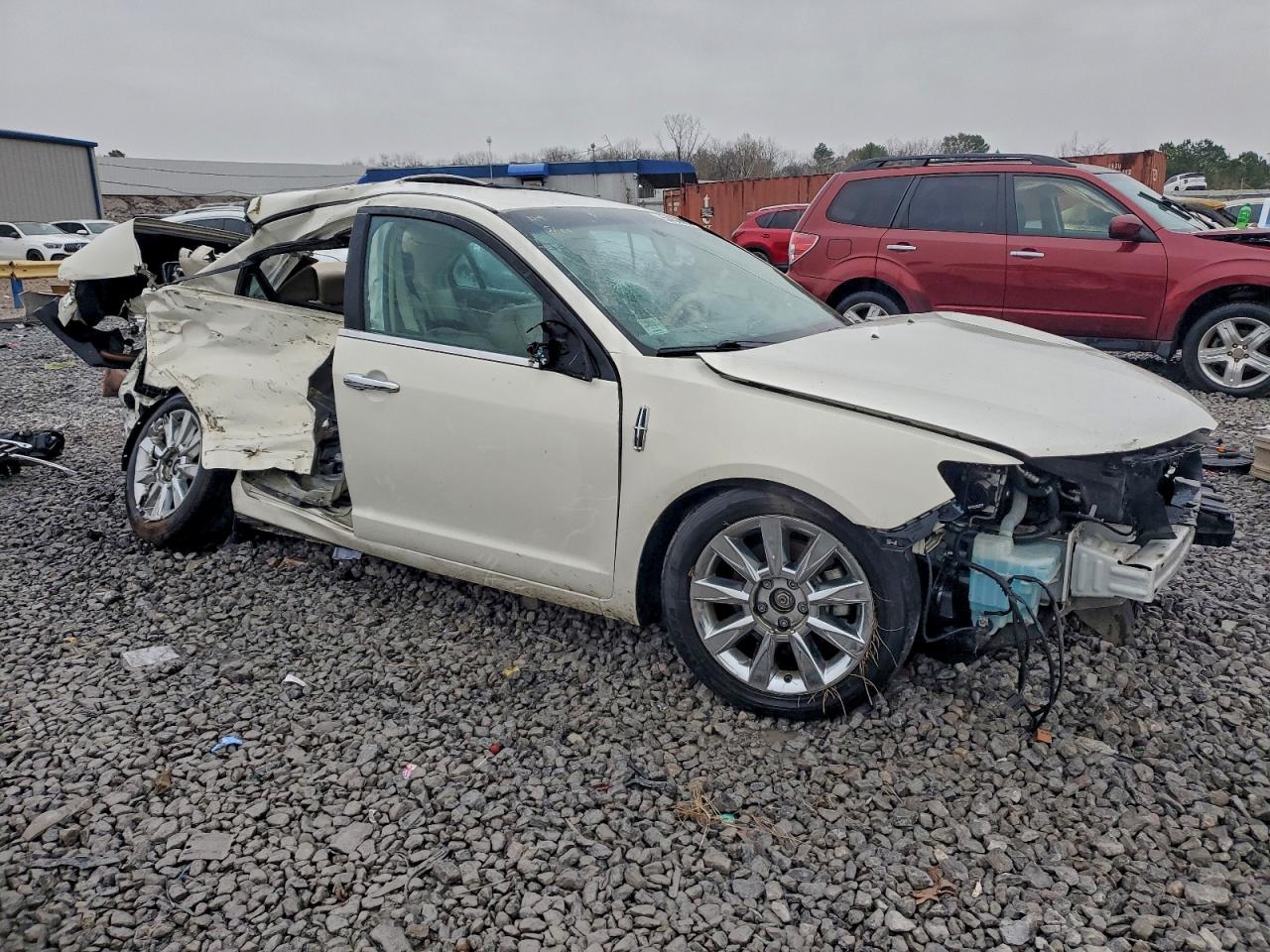 2012 Lincoln Mkz White vin: 3LNHL2GC7CR825829